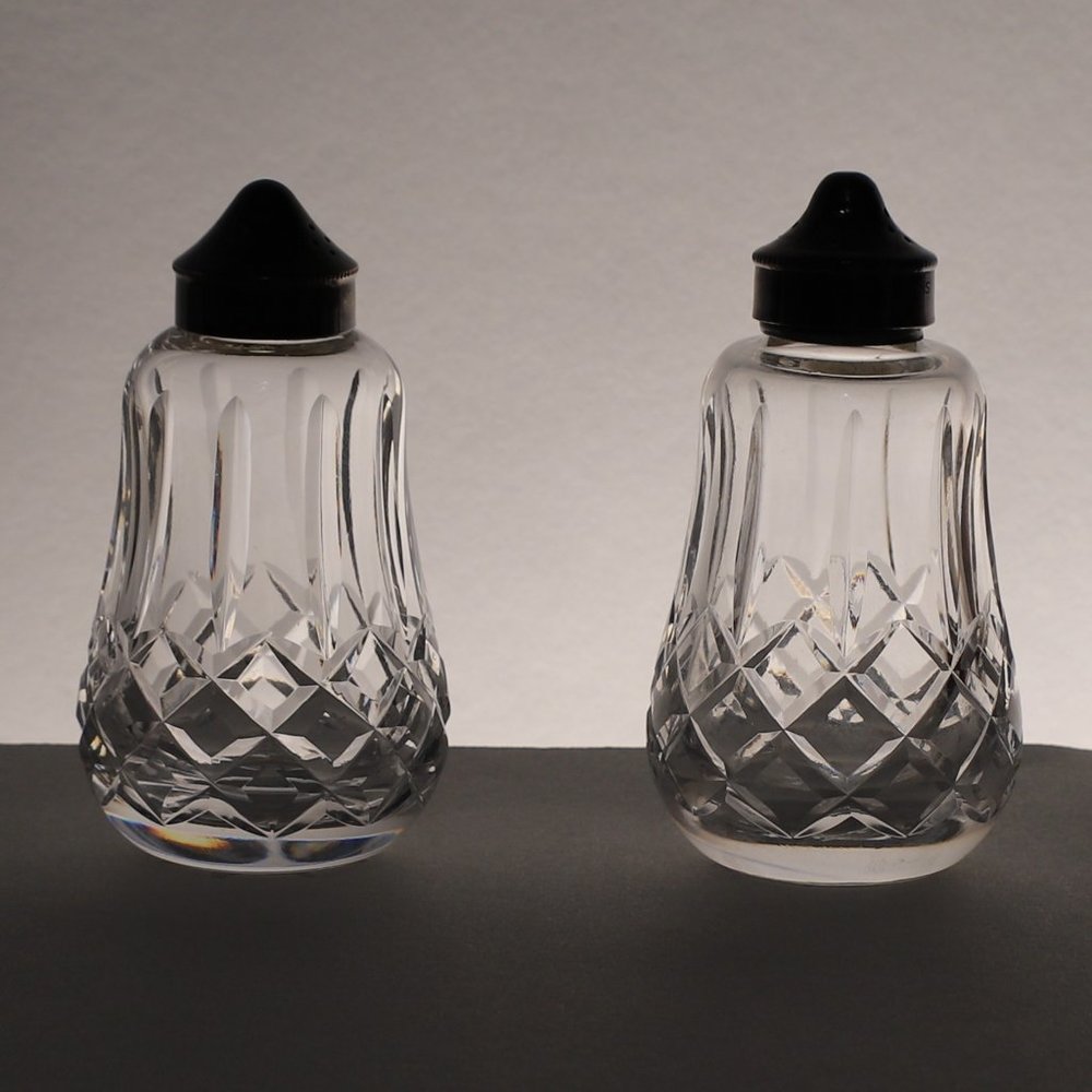 Vintage Waterford Lismore Salt & Pepper Shaker Set